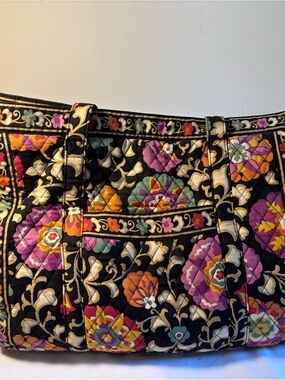 Vera Bradley Vera XL Tote Bag in the retired "Suzani" pattern